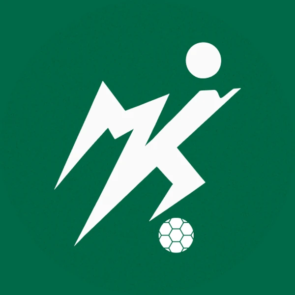 Maça Katıl logo, July 2026: On green, with the ball.