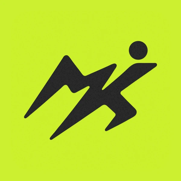Maça Katıl logo, 12 Oct 2026: In lime, the runner shaped into an mk.