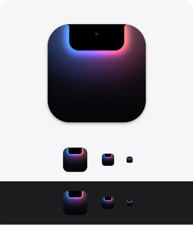 Tilora icon direction, Before: The first icon, for comparison.